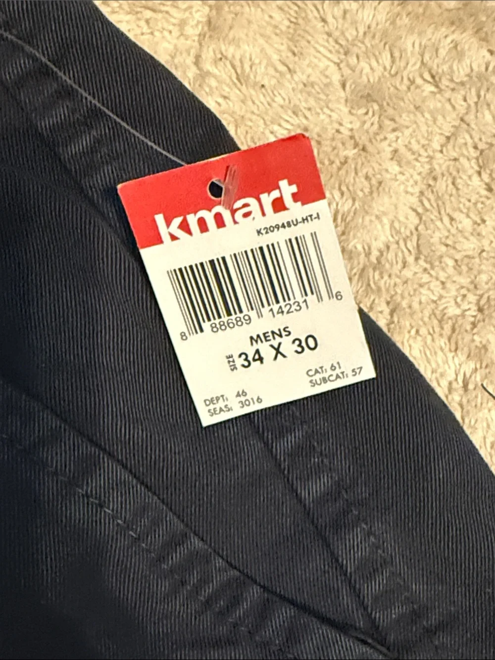 Northwest Territory Men's Navy Blue Pants 34 x 30
